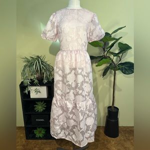 H&M Jacquard pattern dress